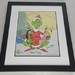Chuck Jones Signed Cel Dr Seuss Grinch Christmas Tree-O Framed with Certificate