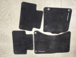 2015-2023 Porsche Macan Black Carpet Floor Mats Set of 4 OEM