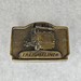 Vintage 1978 Tonkin Freightliner Corp Semi Truck Belt Buckle