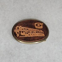 Vintage El Cid Grove Crane Belt Buckle 