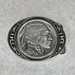 1988 Siskiyou Belt Buckle Co Buffalo Nickel Indian Native American Head Liberty 
