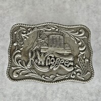 Vintage Tonkin 1977 Kenworth K Whopper Semi Truck Belt Buckle