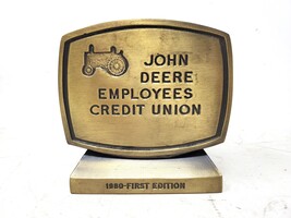 John Deere Employees Credit Union 1980 First Edition Coin Bank (Model A - 1934)