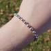  925 Sterling Silver Silpada Popcorn Ball Bead Bracelet 7.5 Inches