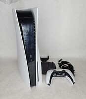 Sony PS5 Playstation 5 CFI-1215A Original Disk Version with Controller / Stand