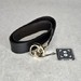 Black Leather Gucci Kids Childrens Belt GG 75cm 30 inches