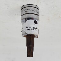 Snap-On FTX30A Metric T-30 Chrome Torx Head Bit Socket  - 3/8" Drive - USA