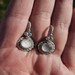 Judith Ripka 925 Sterling Silver White Quartz Drop Earrings 12x15mm