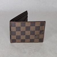 Men's Louis Vuitton Damier Ebene Bifold Wallet Card Holder