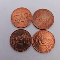 1982 Sears 100th Year Anniversary New Century Liberty Commemorative Coins (4)