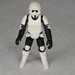 Storm Trooper Black & White w/ Gun 1988 LFL Kenner Star Wars Figurine
