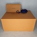Large Louis Vuitton Brown/Orange Purse Bag Box 16x13x7.5 Inches