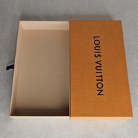 Louis Vuitton Brown/Orange Long Wallet Bifold Box / Sleeve 5.5x2x9.75 Inches