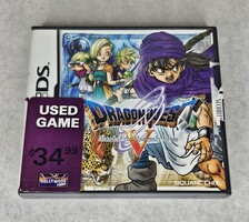 Nintendo DS Dragon Quest 5: Hand of the Heavenly Bride Video Game with Case