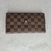 Louis Vuitton Damier Ebene Tresor International Trifold Long Wallet