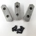 Unimat DB/SL Lathe Chuck Solid Soft Jaws - Set Of 3 w/ Screws