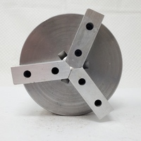 Micro Lathe 3-Jaw Self-Centering Scroll Chuck - 3 1/4" Diameter