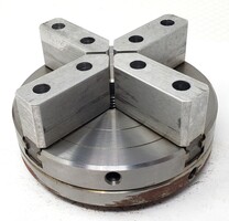 Lathe 4-Jaw Self-Centering Scroll Chuck - 3 1/4" Diameter