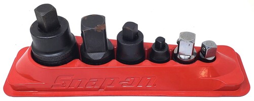 Snap-On 1206GS 6-Piece Combination Square Drive Adapter Set