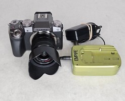 Lumix DMC-G7 Mirrorless Digital Camera with Panasonic H-FS1442A Charger