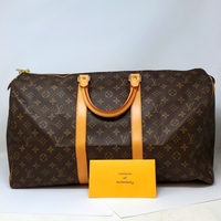 Louis Vuitton Keepall Bandouliere 50 Travel Bag - Brown