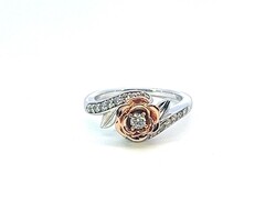  Ladies' Disney Enchanted 14K Two-Tone Diamond Ring