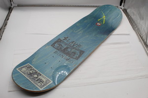 $lave Economics Blue Skateboard Deck