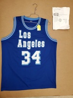Shaquille ONeal SIGNED/AUTOGRAPHED Los Angeles Lakers Blue Jersey #34