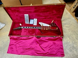 2002 Gibson Firebird VII Cherry Electric Guitar w/ Original Hard Shell Case