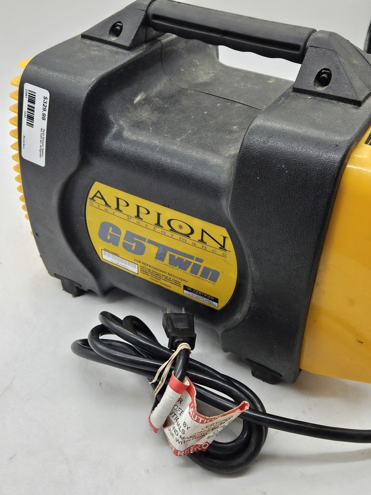 Appion G5 Twin Refrigerant Recovery HVAC Machine Module Unit Money