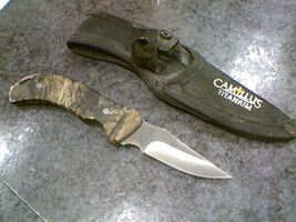 camillus titanium knife