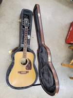 Epiphone Masterbilt DR-500RNS Acoustic Guitar w/ Hard Case