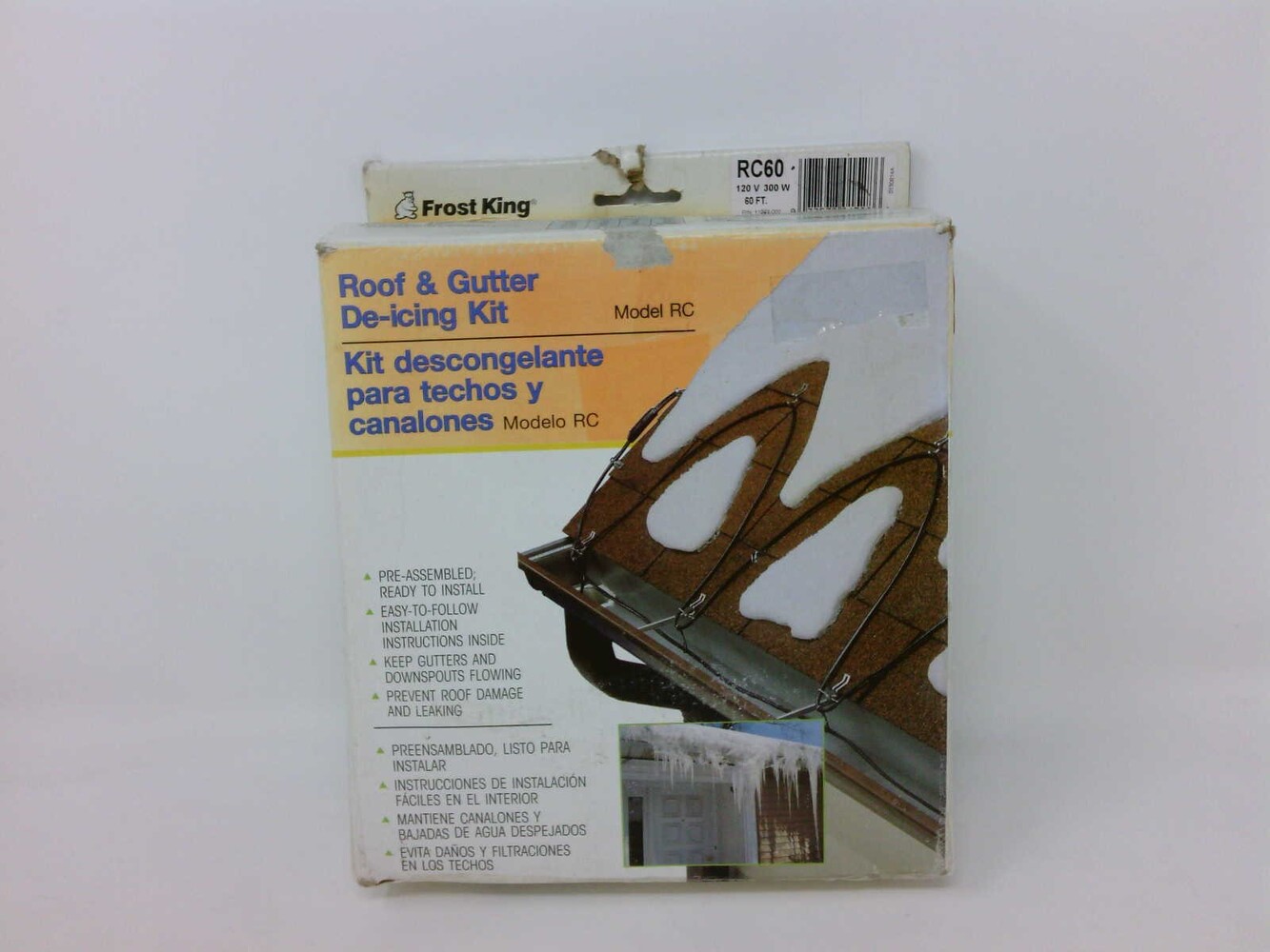 New Frost King RC60 Frost King Roof and Gutter Deicing Kit Thermowell