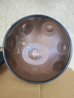 NOVAPANS Handpan ~ 9 Note Stainless Steel & Nitrided ~ In E Kurd Minor