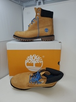 Men's Timberland Premium Waterproof Boot - Wheat Nubuck - Size 8.5 - NEVER WORN