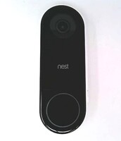 Google Nest WiFi Smart Video Wired Doorbell - White 