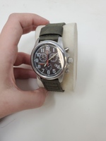 Citizen Garrison Eco-Drive Green Wrist Watch