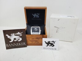 Banneker - "The Baller" - BNK3BL - Black Eagle Custom Watch w/ Box & Case