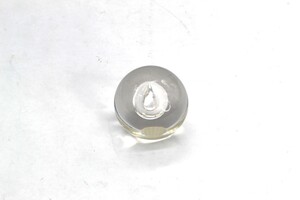 Tiffany & Co Crystal Glass Clear Paperweight Teardrop Tear Drop
