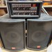 Sound Tech S60 150 Watt - 6 Channel Powered Mixer w/ Speakers