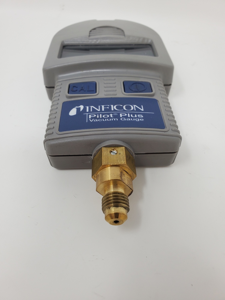 Inficon Pilot Plus Vacuum Gauge Control Indicator HVAC w/ Case + Manual