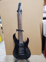 Washburn WG-587 Black 7 String Guitar 1999-2002 Seven String Electric Guitar