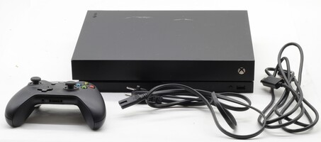 Microsoft XBOX One X 1TB Model 1787 w/ Controller HDMI Power Cord 