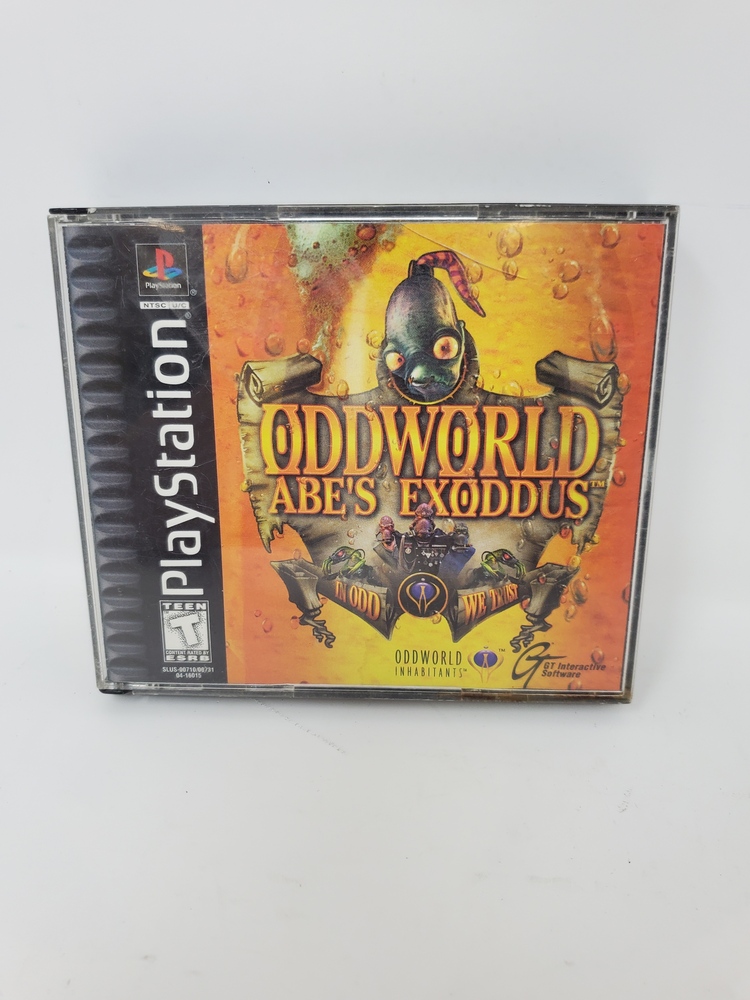 Oddworld : L'Exode D'Abe – PS1 – Complet – PAL – Très Bon état