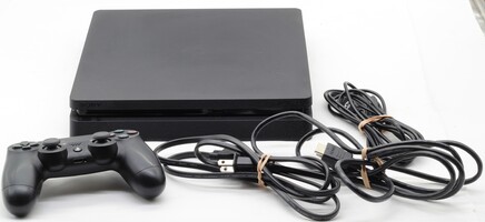 Sony PS4 Slim 500GB CUH-2015A Playstation w/ Controller HDMI Power Cord 