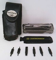 Leatherman Charge 154CM with Leather Case and Additional Attachments