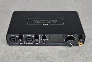 Motu M4 4x4 USB C Audio Interface System 