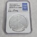 2021 W Eagle S$1 Eagle Landing T-2 NGC PF70 Ultra Cameo Dollar NGC Signed Graded