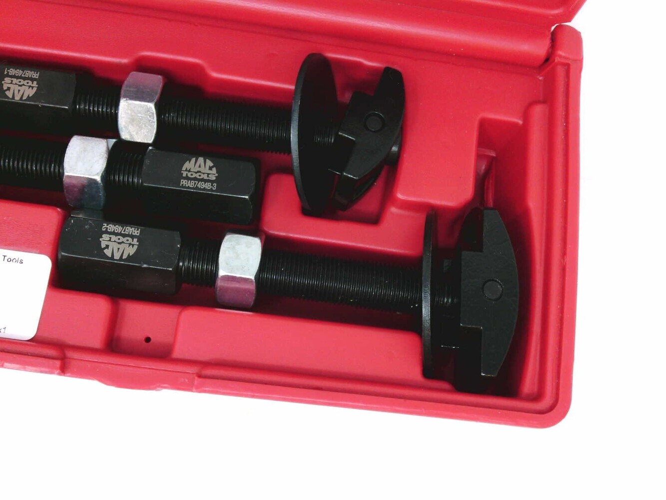 Mac Tools PRAB7494B 3-Pc Rear Axle Bearing Puller Remover Kit