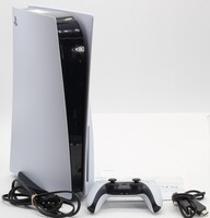Sony PS5 Playstation 5 CFI-1215A w/ Stand Controller Power Cord HDMI Manuals 